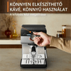 Karos eszpr.kávéfőző+gőzkar,fekete