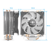 Spirit of Gamer CPU Cooler - CPU AIRCOOLER 120 MM ARGB (27dB; 2500 RPM; 1x12cm; aluminium/réz)