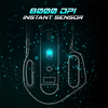 Spirit of Gamer Egér vezeték nélküli - PRO-M5 Arctic Wireless (Optikai, 8000DPI, 8 gomb, fehér)