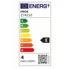 EMOS LED izzó filament gyertya E14 4W WW (Z74210)