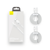 Baseus Simple Wisdom USB-A – USB Type-C kábel, 2 db (TZCATZJ-02) Baseus Simple Wisdom USB-A – USB Type-C kábel, 2 db (TZCATZJ-02)