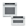 Whirlpool WOI5S8PM2SWA Beépíthető sütő + Whirlpool WMD54MW Beépíthető mikrohullámú sütő, fehér