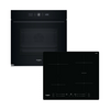 Whirlpool WOI5S8PM1SBA Beépíthető sütő + Whirlpool WB S2560 NE Beépíthető indukciós főzőlap, fekete Whirlpool WOI5S8PM1SBA Beépíthető sütő + Whirlpool WB S2560 NE Beépíthető indukciós főzőlap, fekete