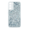 Gigapack Samsung Galaxy S23+ Szilikon telefonvédő tok, csillogó/ezüst (GP-138854)