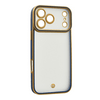 Gigapack Apple iPhone 17 Pro Max Szilikon tok, arany/sötétkék (GP-177604)