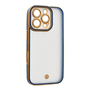 Gigapack Apple iPhone 16 Pro Szilikon tok, arany/sötétkék (GP-177612)