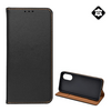 Gigapack Oppo A17 Bőr flip tok, fekete (GP-141505)
