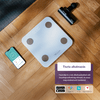TrueLife FitScale W1 BT Okosmérleg, fehér (TLCSMFSW1NNWA)