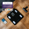 TrueLife FitScale W8 BT Okosmérleg, fekete (TLCSMFSW8NNBA)
