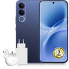 Vivo V70 FE 8/256GB Okostelefon, kék + töltő + fülhallgató