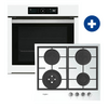 Whirlpool AKZ9 6230WH Beépíthető sütő, fehér + Whirlpool GOFL 629/WH Beépíthető gáz főzőlap, fehér Whirlpool AKZ9 6230WH Beépíthető sütő, fehér + Whirlpool GOFL 629/WH Beépíthető gáz főzőlap, fehér