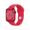 Apple Watch Series 8 GPS 41mm Piros Aluminium tok , Piros Sport szíj - Regular (MNP73CM/A) Apple Watch Series 8 GPS 41mm Piros Aluminium tok , Piros Sport szíj - Regular (MNP73CM/A)
