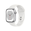 Apple Watch Series 8 GPS 41mm ezüst Aluminium tok , fehér Sport szíj - Regular (MP6K3CM/A) Apple Watch Series 8 GPS 41mm ezüst Aluminium tok , fehér Sport szíj - Regular (MP6K3CM/A)