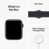 Apple Watch SE (2022) Cellular 44mm éjfekete Aluminium tok , éjfekete Sport szíj - Regular (MNPY3CM/A) Apple Watch SE (2022) Cellular 44mm éjfekete Aluminium tok , éjfekete Sport szíj - Regular (MNPY3CM/A)