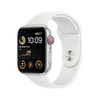 Apple Watch SE (2022) Cellular 44mm ezüst Aluminium tok , fehér Sport szíj - Regular (MNQ23CM/A) Apple Watch SE (2022) Cellular 44mm ezüst Aluminium tok , fehér Sport szíj - Regular (MNQ23CM/A)