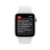 Apple Watch SE (2022) Cellular 44mm ezüst Aluminium tok , fehér Sport szíj - Regular (MNQ23CM/A) Apple Watch SE (2022) Cellular 44mm ezüst Aluminium tok , fehér Sport szíj - Regular (MNQ23CM/A)