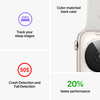 Apple Watch SE (2022) Cellular 40mm ezüst Aluminium tok , fehér Sport szíj - Regular (MNPP3CM/A) Apple Watch SE (2022) Cellular 40mm ezüst Aluminium tok , fehér Sport szíj - Regular (MNPP3CM/A)