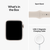 Apple Watch SE (2022) GPS 44mm csillagfény Aluminium tok , csillagfény Sport szíj - Regular (MNJX3CM/A) Apple Watch SE (2022) GPS 44mm csillagfény Aluminium tok , csillagfény Sport szíj - Regular (MNJX3CM/A)