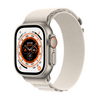 Apple Watch Ultra Cellular, 49mm Titán tok, csillagfény Alpesi pánt - Small (MQFQ3CM/A) Apple Watch Ultra Cellular, 49mm Titán tok, csillagfény Alpesi pánt - Small (MQFQ3CM/A)