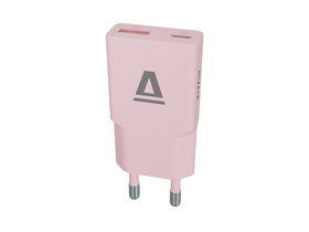 Avax CH641P Nano Slim 30W USB-C+USB-A Hálózati töltő, rózsaszín Avax CH641P Nano Slim 30W USB-C+USB-A Hálózati töltő, rózsaszín