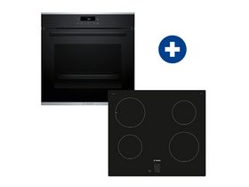 Bosch HQA272BB3 Beépíthető sütő + Bosch PUG61RAA5E Beépíthető indukciós főzőlap Bosch HQA272BB3 Beépíthető sütő + Bosch PUG61RAA5E Beépíthető indukciós főzőlap