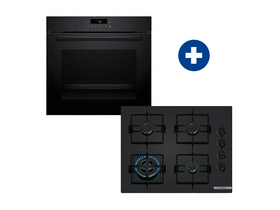 Bosch HQA272BB3 Beépíthető sütő+Bosch POH6B6K30 Beépíthető gázfőzőlap