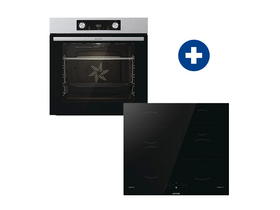 Gorenje BO6735E02X Beépíthető sütő + Gorenje GI601FMC Indukciós főzőlap Gorenje BO6735E02X Beépíthető sütő + Gorenje GI601FMC Indukciós főzőlap