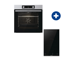 Gorenje BO6735E02X Beépíthető sütő + Gorenje GI3201BC Beépíthető indukciós főzőlap