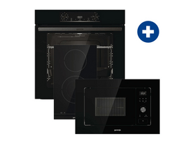 Gorenje BO6735E05B Beépíthető sütő + Gorenje ECT322BCSC Beépíthető főzőlap + Gorenje BM201AG1BG Beépíthető mikrohullámú sütő Gorenje BO6735E05B Beépíthető sütő + Gorenje ECT322BCSC Beépíthető főzőlap + Gorenje BM201AG1BG Beépíthető mikrohullámú sütő