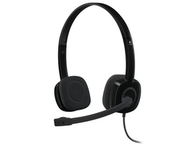 Logitech H151 HS slušalica s mikrofonom, crna Logitech H151 HS slušalica s mikrofonom, crna