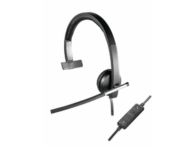 Logitech H650 USBMON HS monó fejhallgató, fekete