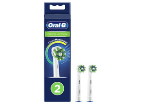 Oral-B EB50-2 Cross Action zamjenska glava, 2 kom, bijela Oral-B EB50-2 Cross Action zamjenska glava, 2 kom, bijela