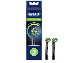 Oral-B EB50BK-2 Cross Action rezervna glava, 2 kom, crna Oral-B EB50BK-2 Cross Action rezervna glava, 2 kom, crna