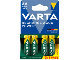 VARTA POWER akkumulátor ceruza/AA 2100 mAh BL3+1 VARTA POWER akkumulátor ceruza/AA 2100 mAh BL3+1