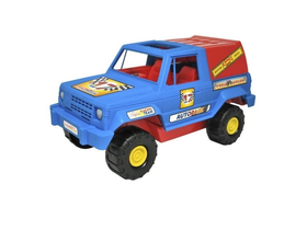Wader Color Cars Jeep, kék-piros (37091)