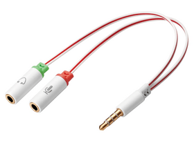 Sandberg 508-59 Dual-Single Jack átalakító Sandberg 508-59 Dual-Single Jack átalakító