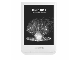 PocketBook Touch 16GB E-Book olvasó, fehér (632-W-GE-WW)