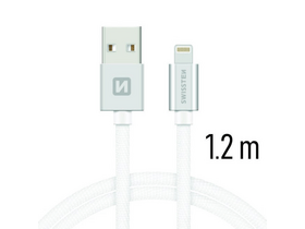 Swissten USB - Apple Lightning podatkovni i kabel za punjenje, srebrni (71523203) Swissten USB - Apple Lightning podatkovni i kabel za punjenje, srebrni (71523203)