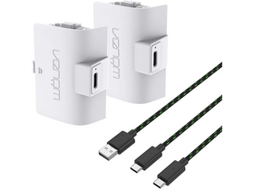 Venom VS2874 Nagy kapacitású Xbox kontroller akku, 2 db, fehér Venom VS2874 Nagy kapacitású Xbox kontroller akku, 2 db, fehér