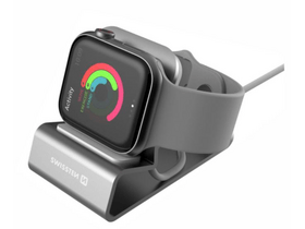 Swissten állvány iWatch-hoz, ezüst (25005100) Swissten állvány iWatch-hoz, ezüst (25005100)