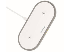 Swissten bežični punjač 2u1 bijeli, 2x10W (22055507) Swissten bežični punjač 2u1 bijeli, 2x10W (22055507)