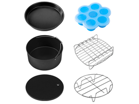 Cosori C158-6AC forrólevegős sütő 6 részes tartozékkészlet Cosori C158-6AC forrólevegős sütő 6 részes tartozékkészlet