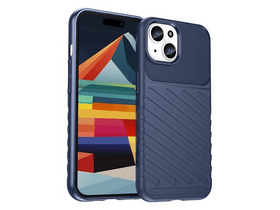 Gigapack Apple iPhone 15 Szilikon telefonvédő tok, sötétkék (GP-144922)