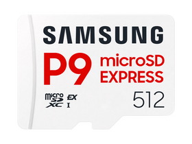 Samsung MB-MK512T/WW P9 Express microSD, 512GB Samsung MB-MK512T/WW P9 Express microSD, 512GB