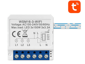 Avatto WSM16-W3 TUYA intelligens Wi-Fi fali kapcsoló