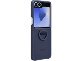 Samsung Galaxy Z Flip6 silikonska maskica s prstenom, tamnoplava (EF-PF741TNEGWW) Samsung Galaxy Z Flip6 silikonska maskica s prstenom, tamnoplava (EF-PF741TNEGWW)