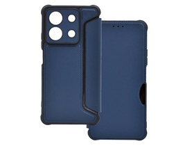 Gigapack Xiaomi Redmi Note 13 5G Bőr hatású flip tok, kék (GP-153999) Gigapack Xiaomi Redmi Note 13 5G Bőr hatású flip tok, kék (GP-153999)