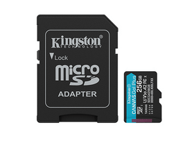 Kingston Canvas Go Plus microSD kártya, 256 GB (SDCG4/256GB)