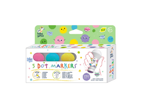 Haku Yoka Maroknyomda pontozó festéshez 5 pasztell színnel (CP233116) Haku Yoka Maroknyomda pontozó festéshez 5 pasztell színnel (CP233116)