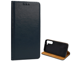 Gigapack Samsung Galaxy S23+ Valódi bőr flip tok, sötétkék (GP-134976) Gigapack Samsung Galaxy S23+ Valódi bőr flip tok, sötétkék (GP-134976)